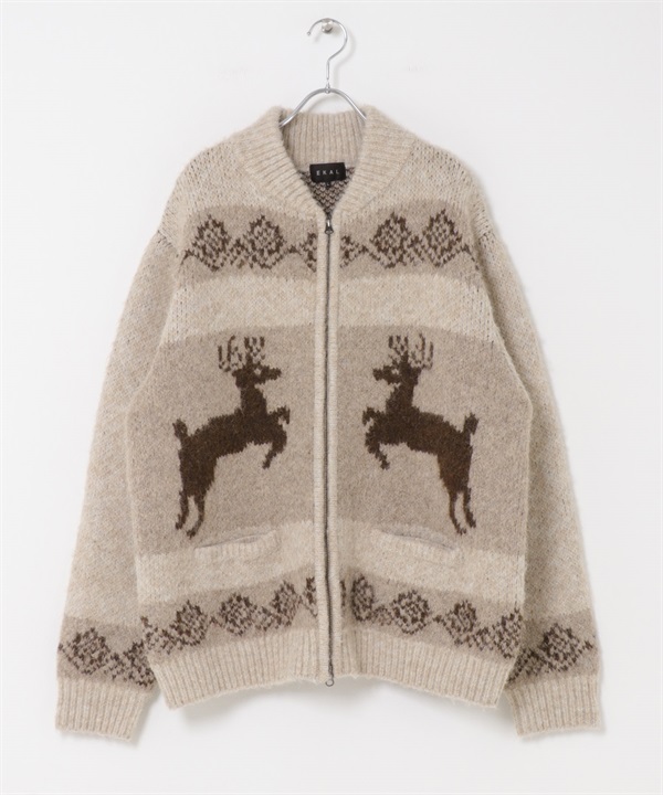 EKAL / 考津針織衫(梅花鹿-M-其他膚色)
