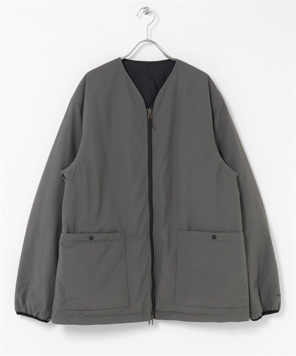 EKAL / UR TECH 雙面穿尼龍夾克(石墨灰色-M-GRAY)