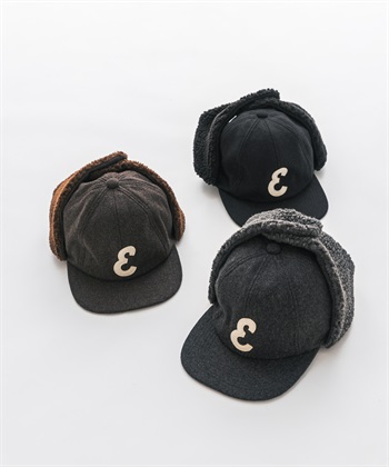 EKAL / LOGO絨毛飛行帽