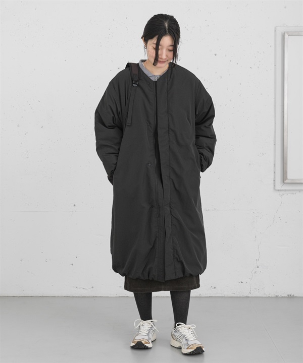 EKAL / UR TECH 填充無領大衣