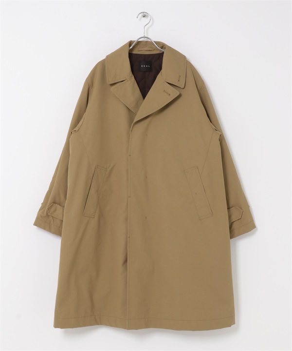 EKAL / 防潑水填充立領大衣(駱駝毛-one-其他膚色)