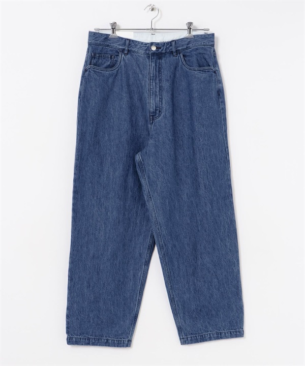 FARAH / Denim Baggy Pants(藍色-30-BLUE)
