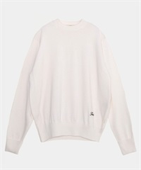 FARAH / Middle Gauge Crewneck Sweater(米白色-M-OFF WHITE)