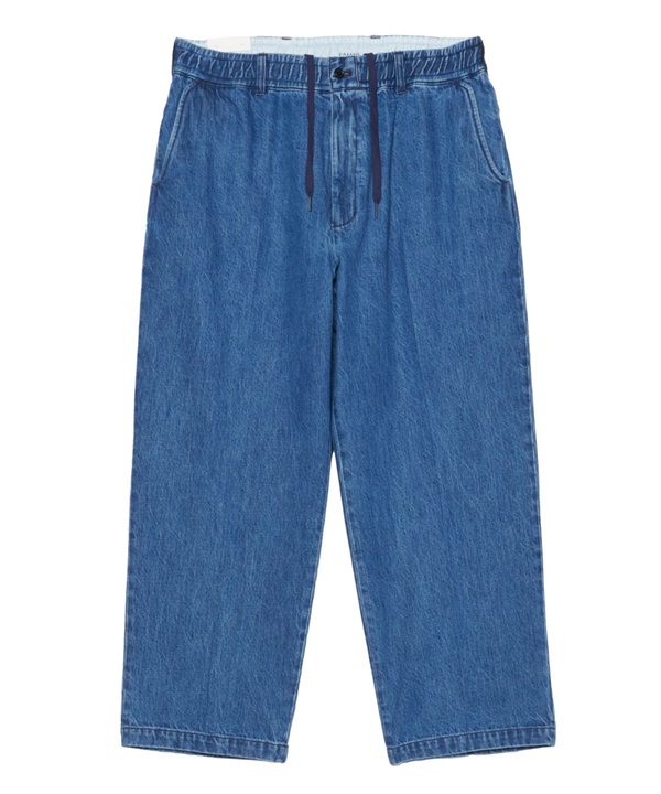 FARAH / Easy Wide Tapered Pants(BLUE-M-BLUE)