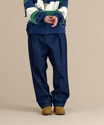 FARAH / Easy Wide Tapered Pants