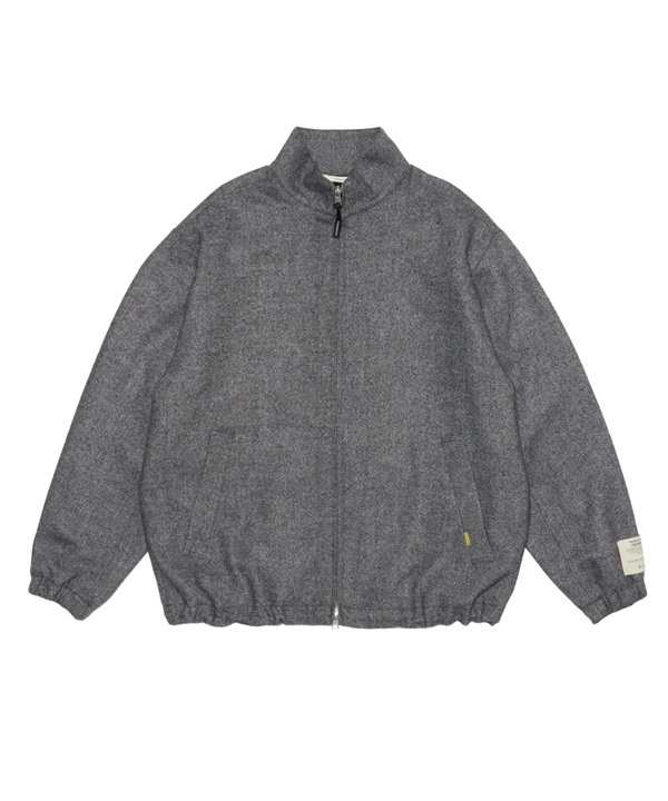 FARAH / Stand Collar Zip Up Blouson(灰色-M-GRAY)