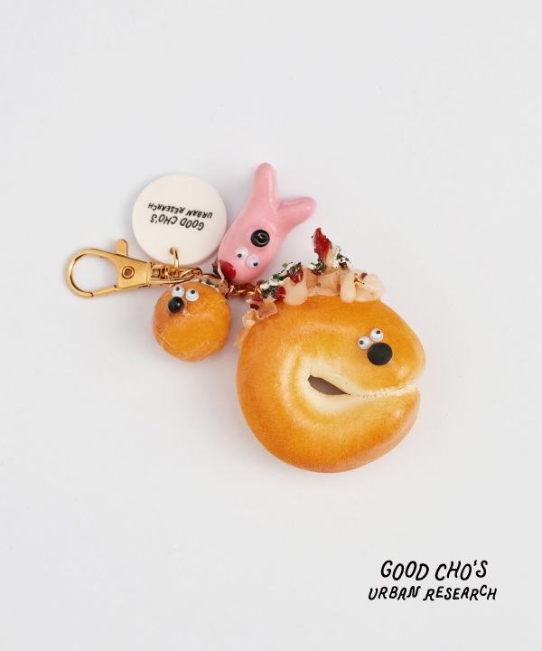 好丘 Good Cho's × URBAN RESEARCH 章魚燒貝果吊飾(貝果-one-COLOR A)