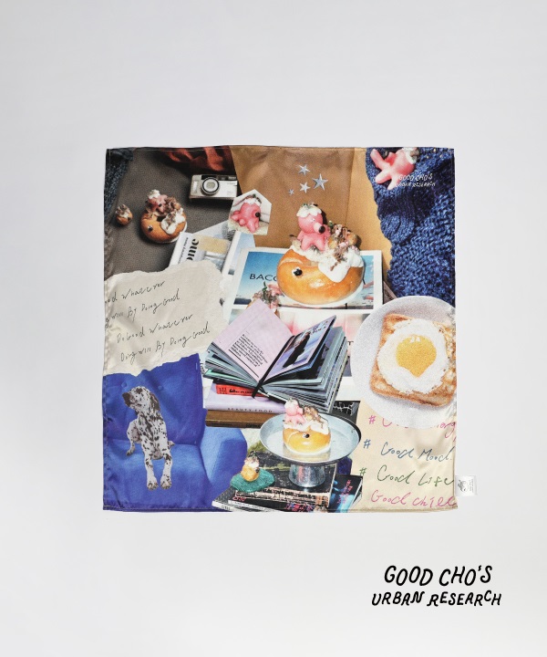好丘 Good Cho's × URBAN RESEARCH 絲巾(貝果-one-COLOR A)