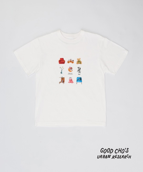 好丘 Good Cho's × URBAN RESEARCH 短袖T恤 B(白色-S-WHITE)