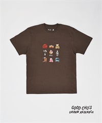 好丘 Good Cho's × URBAN RESEARCH 短袖T恤 B(棕色-S-BROWN)
