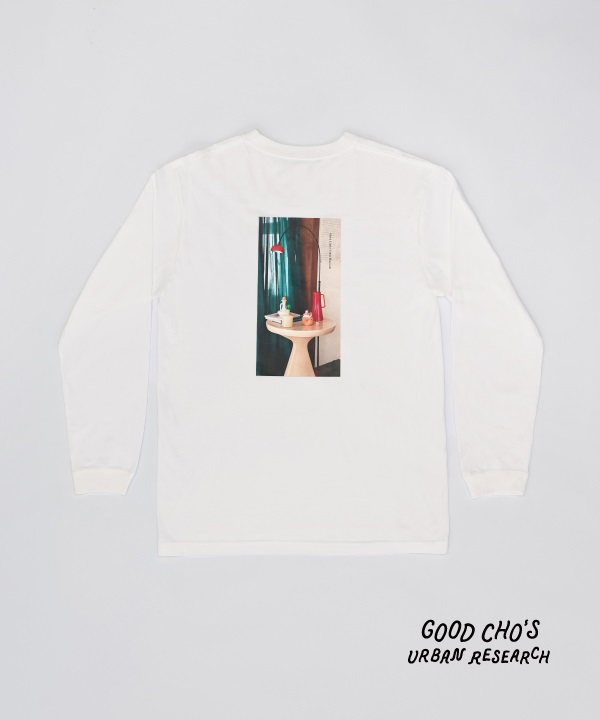 好丘 Good Cho's × URBAN RESEARCH 長袖T恤(白色-L-WHITE)