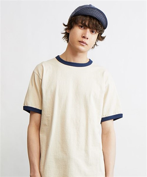 GOOD ON / SS RINGER TEE