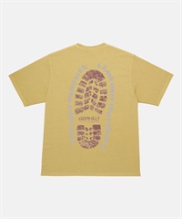 GRAMICCI / FOOTPRINTS TEE PIGMENT DYED(黃色-M-其他黃色)