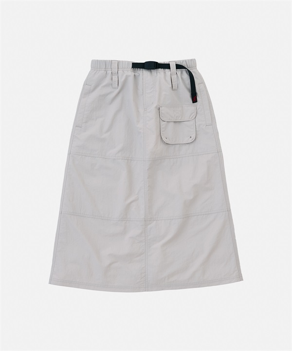 GRAMICCI / NYLON UTILITY SKIRT W(亞麻色-S-其他白色)