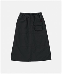 GRAMICCI / NYLON UTILITY SKIRT W(黑色-S-BLACK)