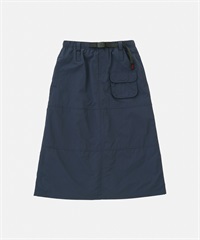 GRAMICCI / NYLON UTILITY SKIRT W(藏青色-S-NAVY)
