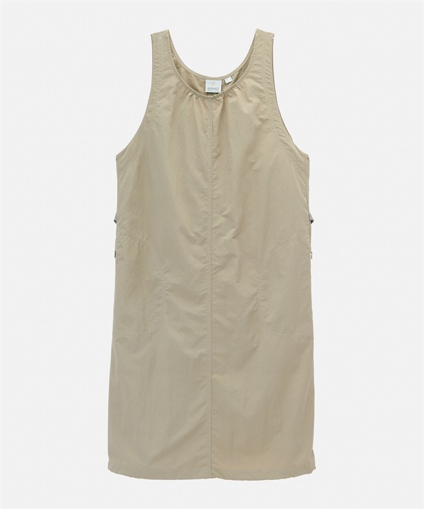 GRAMICCI / NYLON DRESS W(淺米色-S-L.BEIGE)