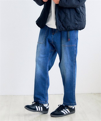GRAMICCI / STRETCH DENIM LOOSE TAPERED PANT