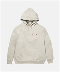 GRAMICCI / ONE POINT HOODED SWEATSHIRT 刺繡LOGO連帽上衣(燕麥色-M-OATMEAL)