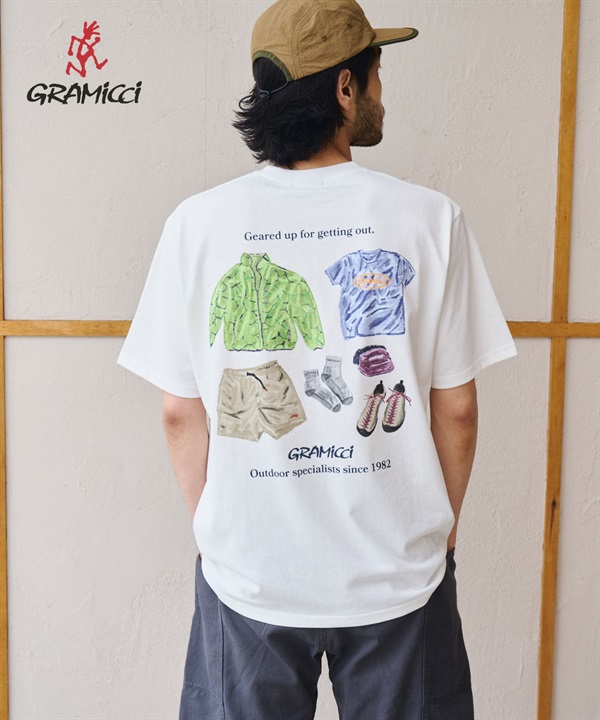 GRAMICCI / GEARED UP 印花上衣