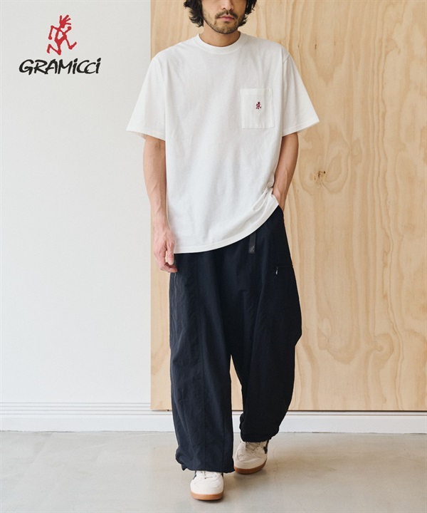 GRAMICCI / 尼龍繭型寬鬆長褲
