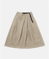 GRAMICCI / 休閒傘狀裙(沙色-S-其他灰色)