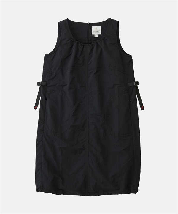 GRAMICCI / 防潑水尼龍背心洋裝(黑色-S-BLACK)