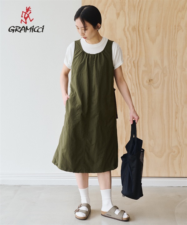 GRAMICCI / 防潑水尼龍背心洋裝