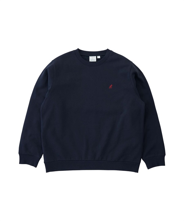 GRAMICCI / ONE POINT CREW SWEATSHIRT(藏青色-M-NAVY)