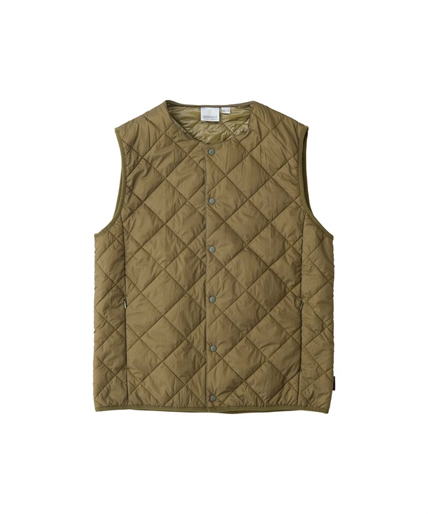 GRAMICCI / THERMAL INSULATION QUILTED VEST(橄欖綠-L-其他綠色)