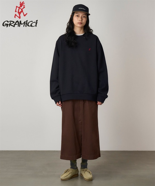 GRAMICCI / ONE POINT CREW SWEATSHIRT W