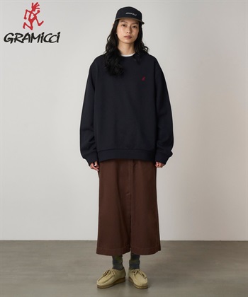 GRAMICCI / ONE POINT CREW SWEATSHIRT W