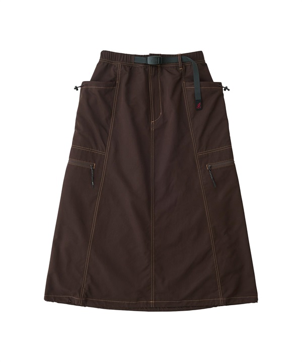 GRAMICCI / SALEM SKIRT(棕色-S-BROWN)