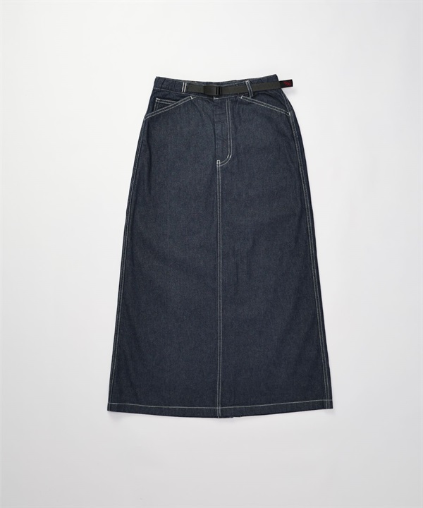 GRAMICCI / SUTTER DENIM SKIRT(靛青色-S-INDIGO BLUE)
