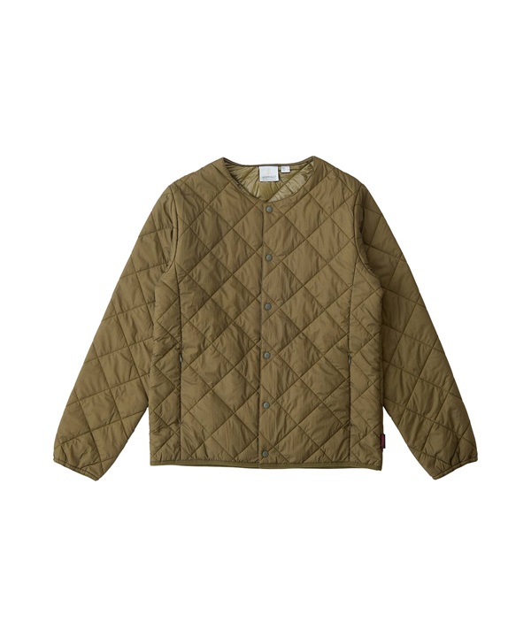 GRAMICCI / THERMAL INSULATION QUILTED JACKET W(橄欖綠-S-其他綠色)