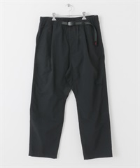 【別注】GRAMICCI×EKAL / 防潑水尼龍直筒長褲(黑色-M-BLACK)