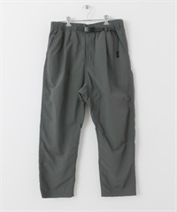 【別注】GRAMICCI×EKAL / 防潑水尼龍直筒長褲(炭灰色-M-其他灰色)