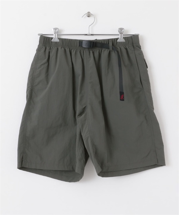 【別注】GRAMICCI×EKAL / 防潑水尼龍短褲(其他灰色-M-其他灰色)