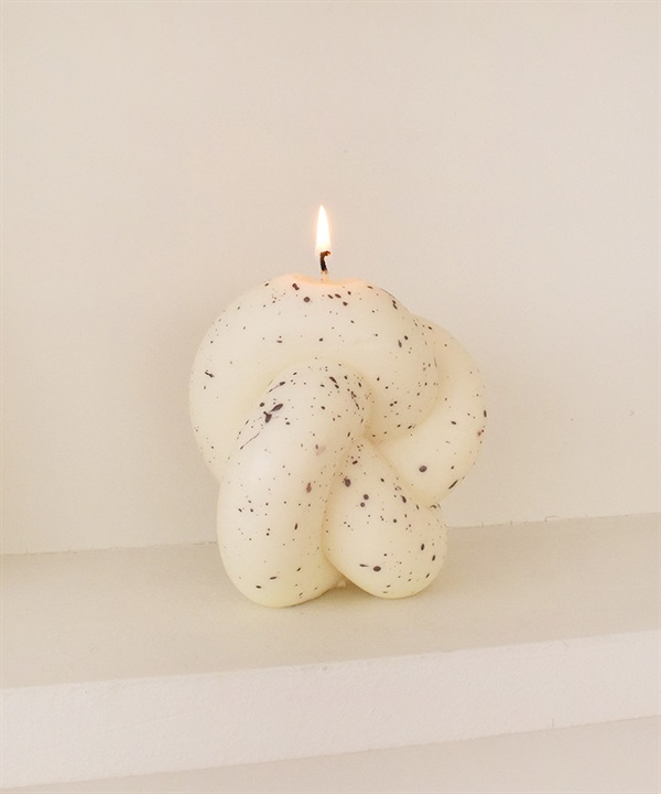 honey flamingo. / 單扭結手工蠟燭