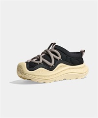 HOKA ONE ONE / 男 U ORA Primo 休閒鞋 黑/復古黃(黑色-US8.5(26.5cm)-BLACK)