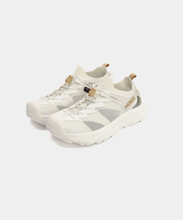 HOKA ONE ONE / 女 Hopara 2 健行涼鞋 白(白色-US 6.5 (23.5cm)-WHITE)