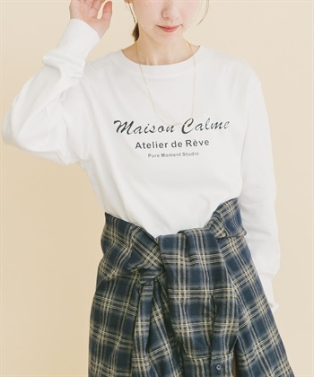 LOGO印花長袖T恤