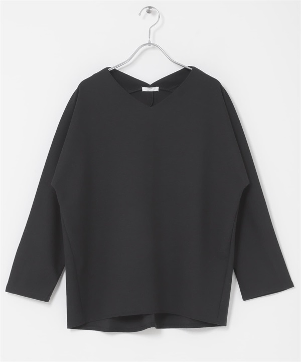 米蘭羅紋套衫(黑色-FREE-BLACK)