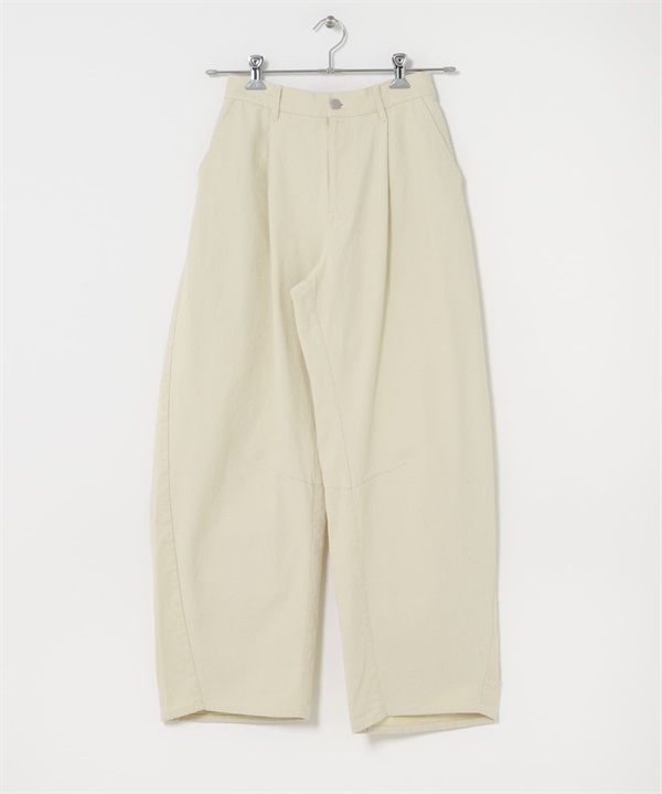 樽形褲(奶油色-FREE-其他白色)