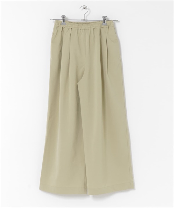 EASY CARE速乾UV CUT強撚輕便長褲(膚色-FREE-其他膚色)