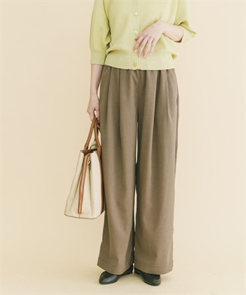 EASY CARE速乾UV CUT強撚輕便長褲