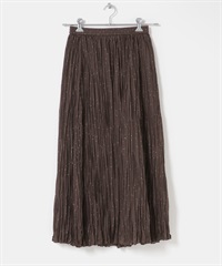 金蔥點點百褶裙(棕色-FREE-BROWN)