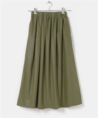 打褶蓬裙(卡其綠-FREE-KHAKI)