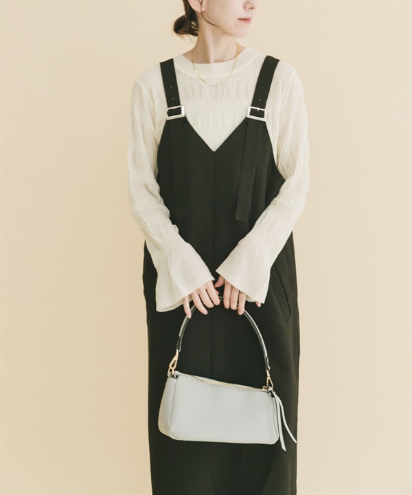 方平織物背心裙