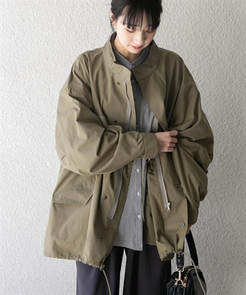 防潑水EASY CARE軍裝風大衣